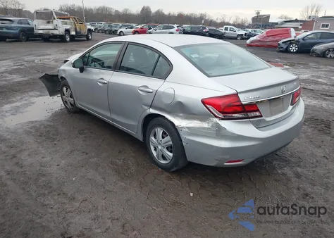 2014 Honda Civic Lx z USA, uszkodzony, nr VIN 19XFB2F55EE235334